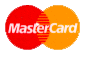 Mastercard branding in red and orange