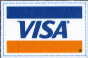 Classic Visa brand emblem display
