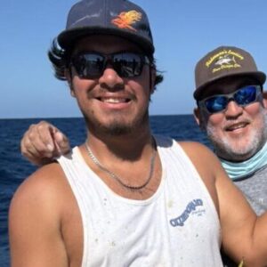 Crew Member Julian Lice (Left)